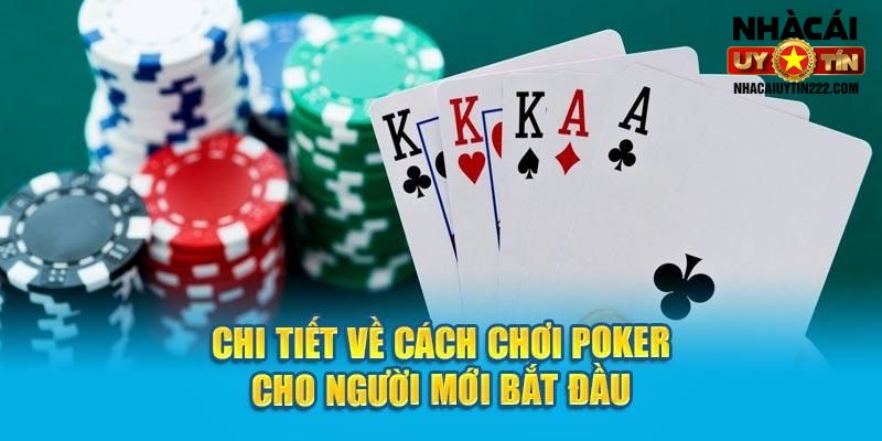 cách chơi poker